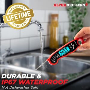 Alpha Grillers Thermometer: Must-Have & Effortless Cooking Tool