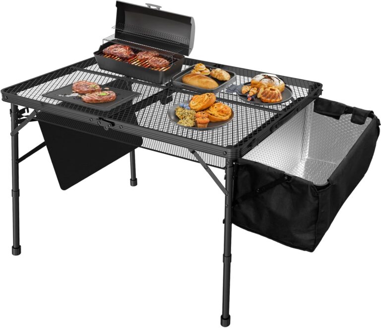 Portable Grill Tables: Weber Shelf vs Folding Stands